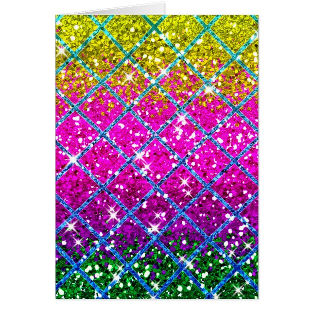 Glitzer Lila Snakeskin (Vorne)