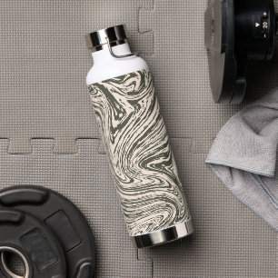 Glitzer Marble Trinkflasche
