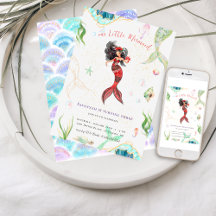 Glitzer Mermaid Birthday