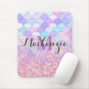 Glitzer Mermaid Mousepad