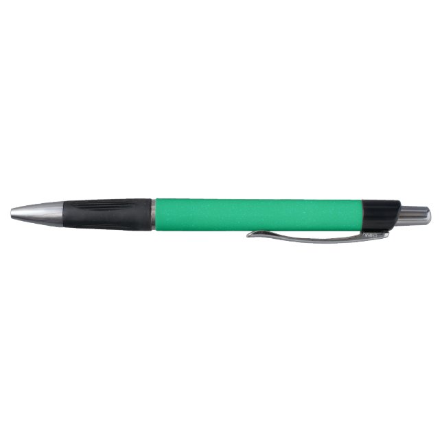 Glitzer Minze grüner Pen - Ideal für Großaufträge Kugelschreiber (Unterseite)