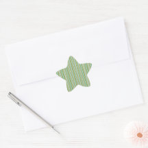Glitzer mit grünen Streifen
