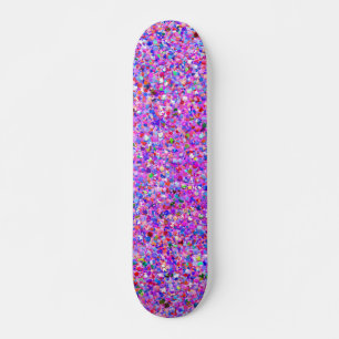 Glitzer-Mode-Multicolor-Malerei Skateboard