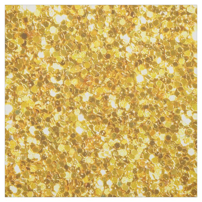 Glitzer-Muster in Goldfarben Stoff (Muster)