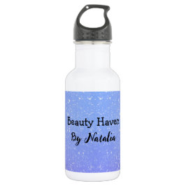 Glitzer Ombre Beauty Salon Edelstahlflasche