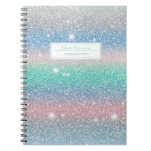 Glitzer Ombre Rainbow Name und Betreff