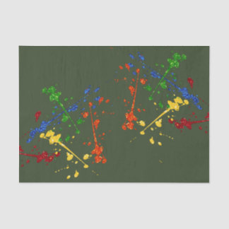 Glitzer Paintball Party Paint Spritzer Seidenpapier