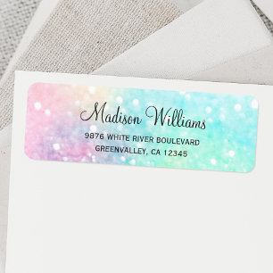 Glitzer Pastel Bokeh Girly Colorful Pattern