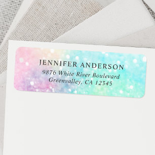 Glitzer Pastel Bokeh Girly Colorful Pattern