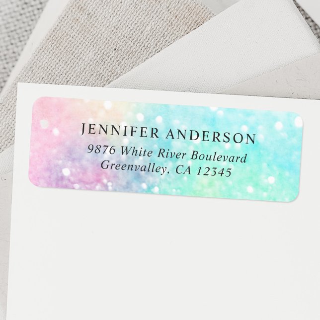 Glitzer Pastel Bokeh Girly Colorful Pattern (Von Creator hochgeladen)