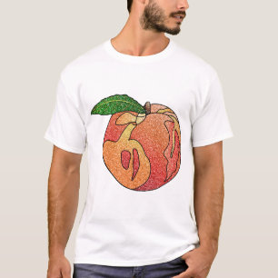 Glitzer Peach T-Shirt
