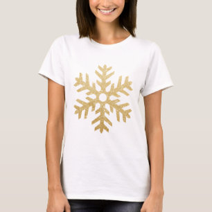 Glitzer-personifizieren goldene T-Shirt