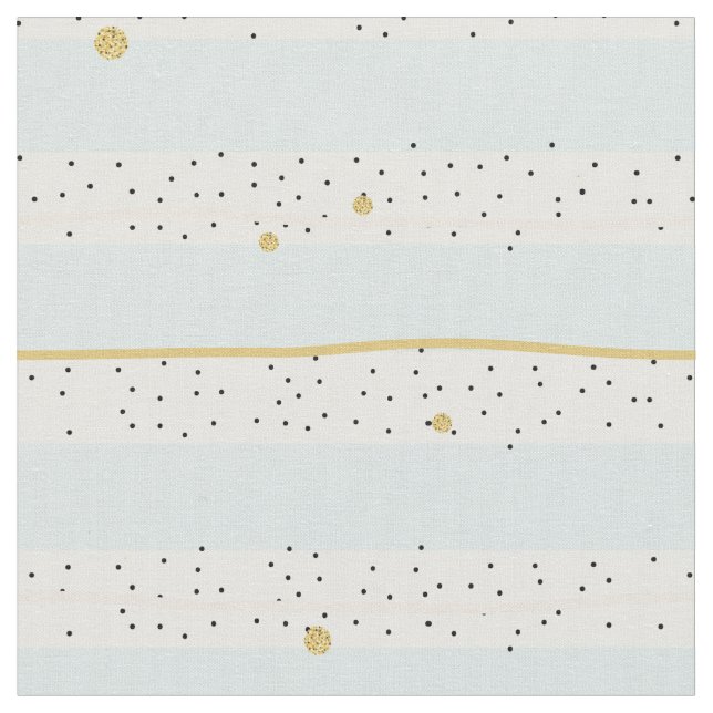 Glitzer Polka Dot Modern Streifen Stoff (Nahaufnahme)
