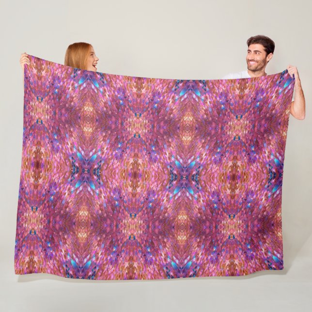 Glitzer Populäre opal-holografische Sammlung Fleecedecke (Beispiel)