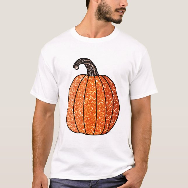Glitzer Pumpkin T-Shirt (Vorderseite)