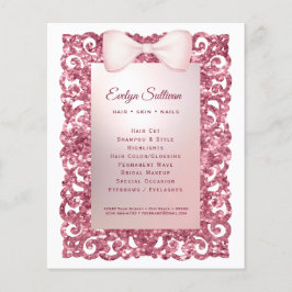Glitzer Rahmen Rosa Bugkie Flyer