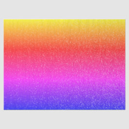 Glitzer-Rainbow-Textur-Dekoupage-Gewebe Seidenpapier