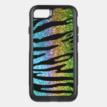 Glitzer Rainbow Tiger Stripcase Otter