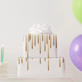 Glitzer-Regenpapier Geschenkpapier