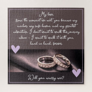 Glitzer Rings Ehe Vorschlag wird Sie heiraten