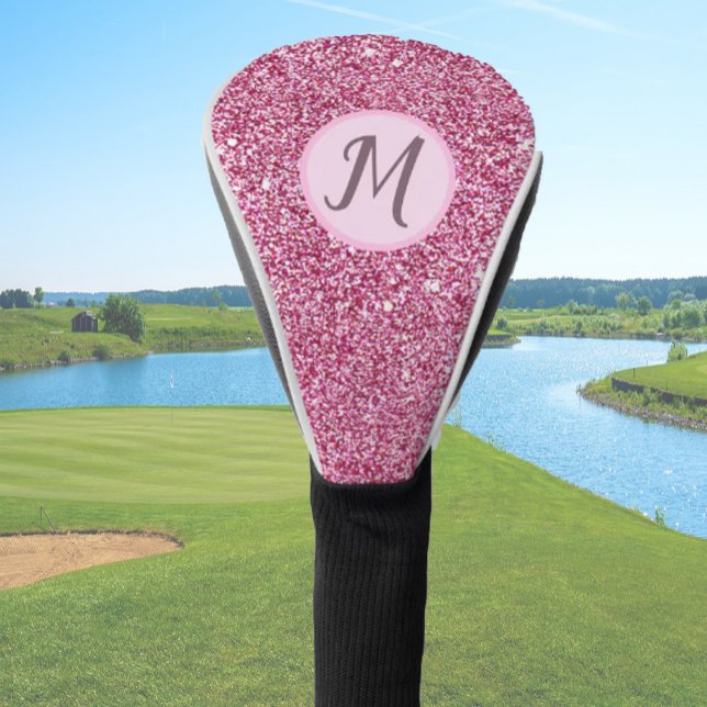 Glitzer Rosa Glaise elegante, kundenspezifische Mo Golf Headcover (Von Creator hochgeladen)