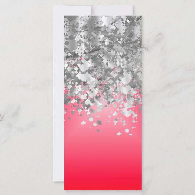 Glitzer Rot und Imitat (Vorderseite)