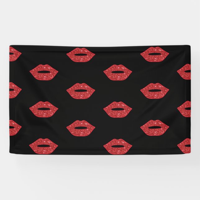 Glitzer Rote Lippen - Falconeria Locarno Banner (Horizontal)