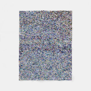 Glitzer-Schein-glänzender Schimmer-Glitzer Fleecedecke