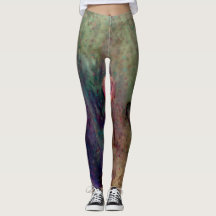 Glitzer-Schlamm-Leggings
