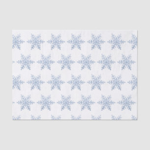 Glitzer-Schneeflocken-Muster Seidenpapier