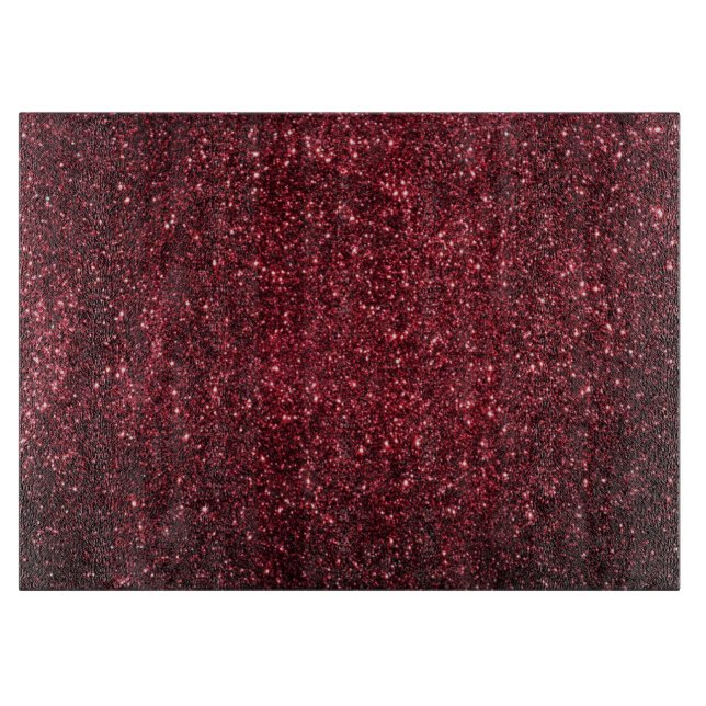 Glitzer Schneidebrett (Vorderseite)