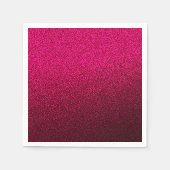 Glitzer Serviette (Vorderseite)