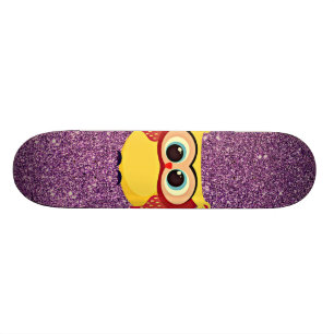 Glitzer Skateboard