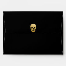 Glitzer Skulls - Goldfolie