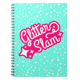 Glitzer Slam Notizblock
