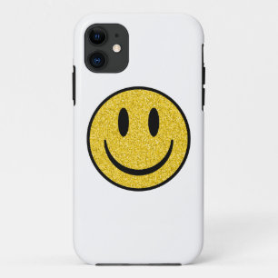 Glitzer Smile Face Case-Mate iPhone Hülle