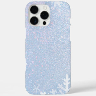 Glitzer Snowflake Winter iPhone 16 pro max Gehäuse Hülle