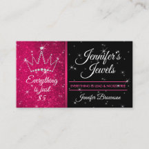 Glitzer Sparkle Pink Crown Schmuckzubehör
