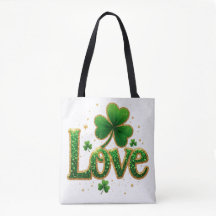 Glitzer St. Patrick's Day Design