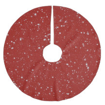 Glitzer Stars - Silberrot