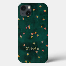 Glitzer startet auf grunge Papier Case-Mate iPhone