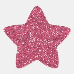 GLITZER-STERN-BABY-DUSCHEN-AUFKLEBER  Stern-Aufkleber