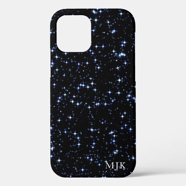 Glitzer-Sterne im nächtlichen Himmel Case-Mate iPhone Hülle (Rückseite)