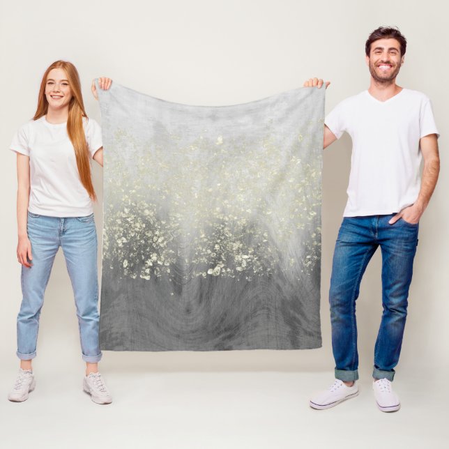 Glitzer Swirl Fleecedecke (Beispiel)