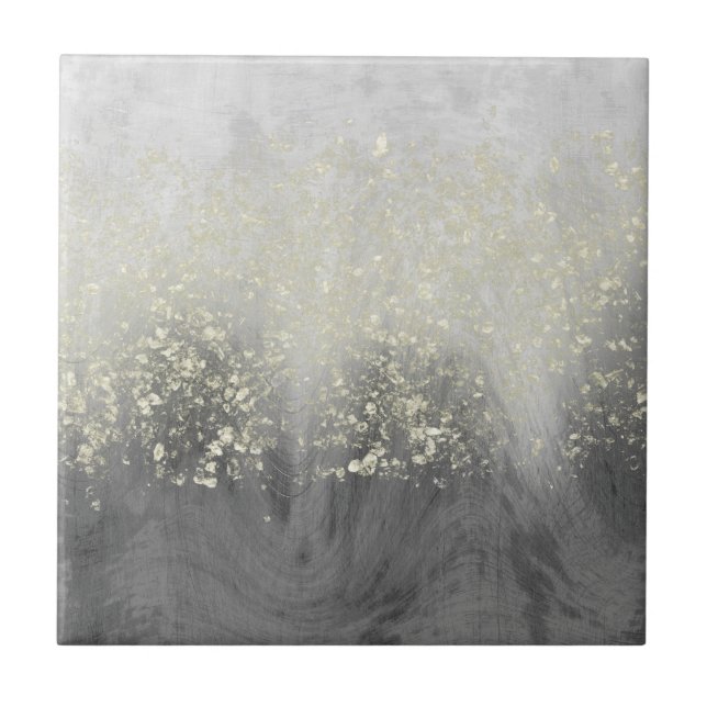 Glitzer Swirl Fliese (Vorderseite)