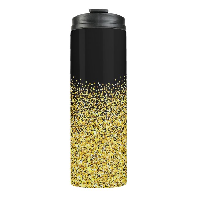 Glitzer Thermosbecher (Vorderseite)