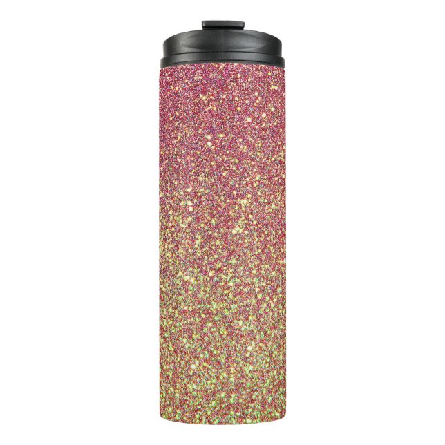 Glitzer Thermosbecher (Vorderseite)