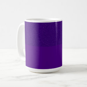 Glitzer Top Lila Kaffee-Tasse Kaffeetasse