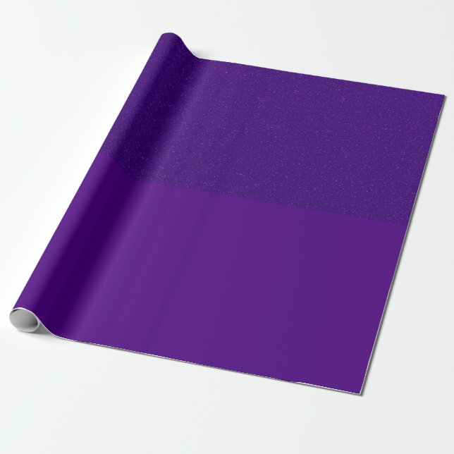 Glitzer Top & Matte Bottom Geschenkwrap - Anpassen Geschenkpapier (Ungerollt)