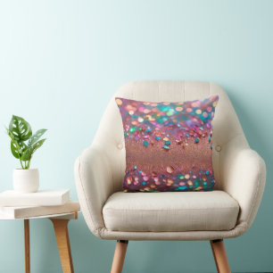 Glitzer Trendy Opal Holographic Collection Kissen